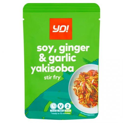 Yo! Yakisoba Soy Ginger & Garlic Stir Fry Sauce 100g Coopers Candy