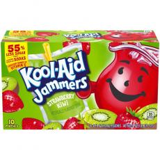 Kool-Aid Jammers - Kiwi Strawberry 10-pack Coopers Candy