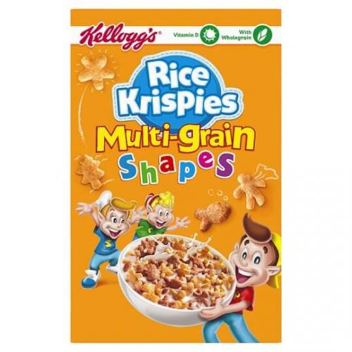 Kelloggs Rice Krispies Multigrain Shapes 350g Coopers Candy