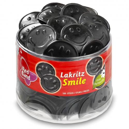 Red Band Lakrits Smiley 1.2kg Coopers Candy