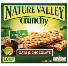 Nature Valley Crunchy Oats & Dark Chocolate 210g Coopers Candy