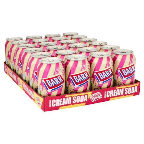 Barr American Cream Soda 33cl x 24st (helt flak) Coopers Candy