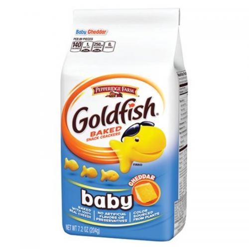 Baby Goldfish Crackers - Cheddar 204g Coopers Candy