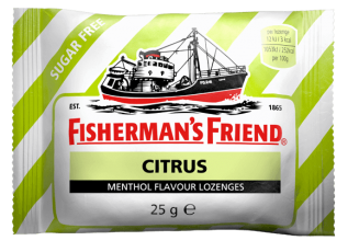 Fishermans Friend Citrus 25g Coopers Candy