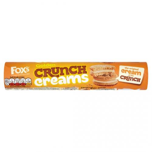 Foxs Golden Crunch Creams 230g Coopers Candy