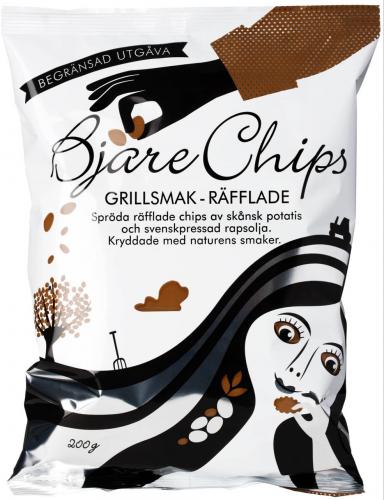 Bjre Chips Grillsmak grillchips 200g Coopers Candy