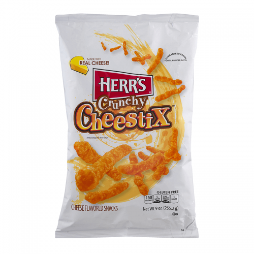 Herrs Crunchy Cheestix 255.2g Coopers Candy
