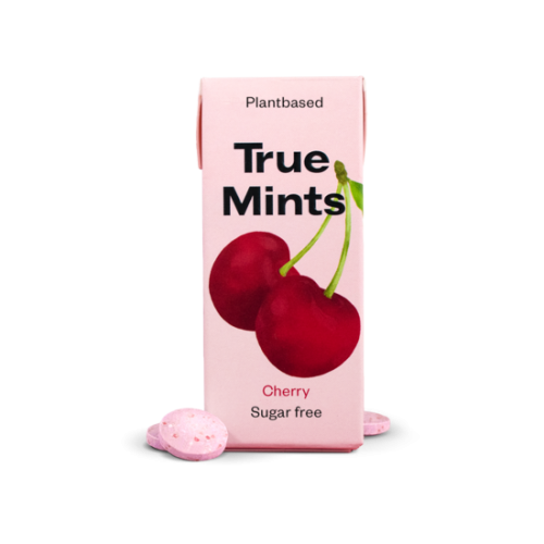 True Gum Mints Cherry 13g Coopers Candy