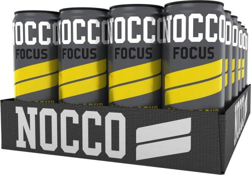 NOCCO Focus Grand Sour - Citron Flder pple 33cl x 24st Coopers Candy
