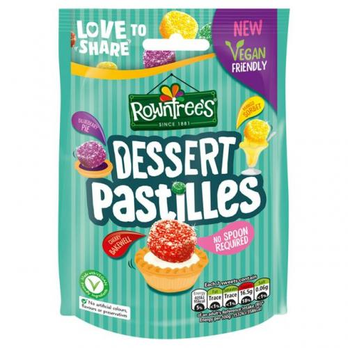 Rowntree Fruit Pastilles Desserts 139g Coopers Candy