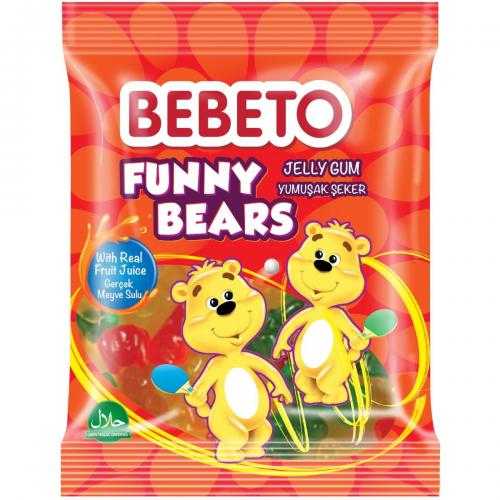 Bebeto Funny Bears 80g Coopers Candy