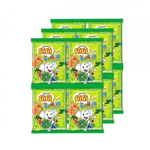 Yum Yum Changnoi Instant Noodle Super Lemon 12-Pack 240g Coopers Candy