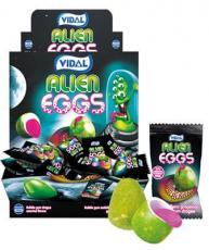 Vidal Alien Eggs Bubblegum 200st Coopers Candy