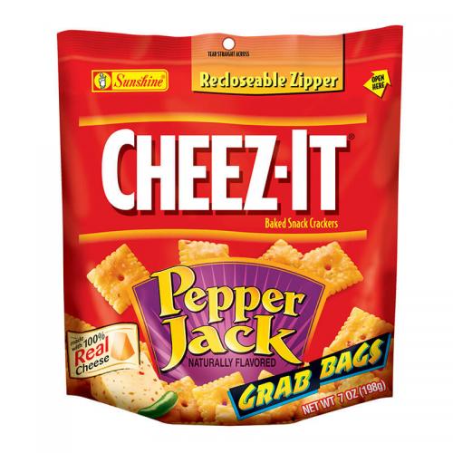 Cheez-It Pepper Jack Crackers 198g Coopers Candy