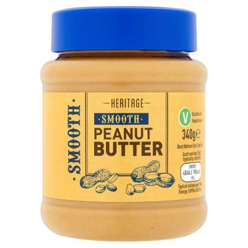 Heritage Smooth Peanut Butter 340g Coopers Candy