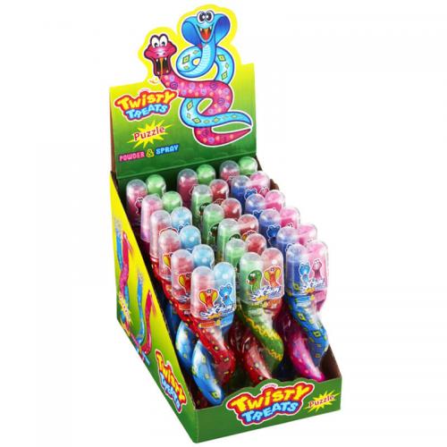 Twisty Treats Snake Powder & Spray 16.5g (1st) Coopers Candy