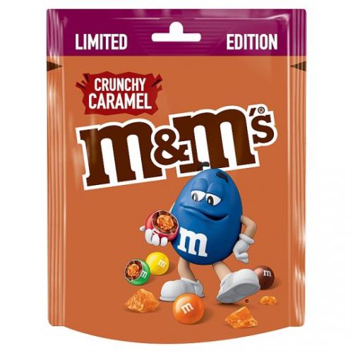 M&Ms Crunchy Caramel 109g Coopers Candy