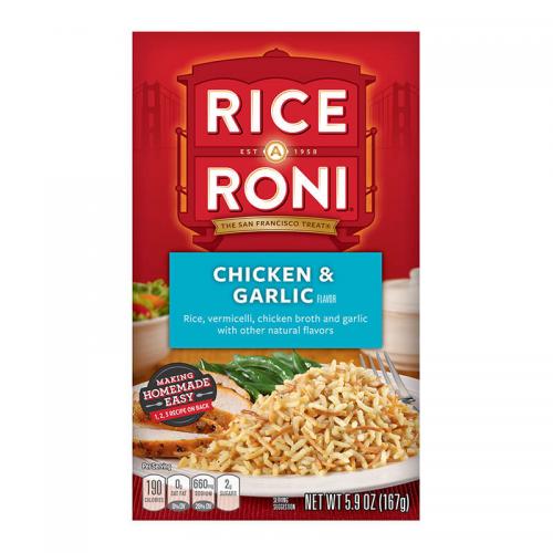 Rice A Roni - Chicken & Garlic 167g Coopers Candy