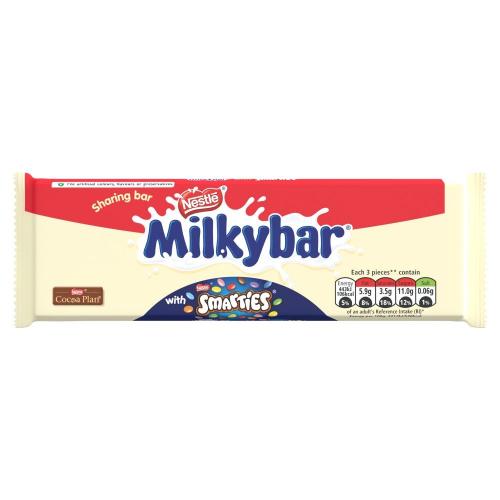Milkybar Smarties 100g Coopers Candy