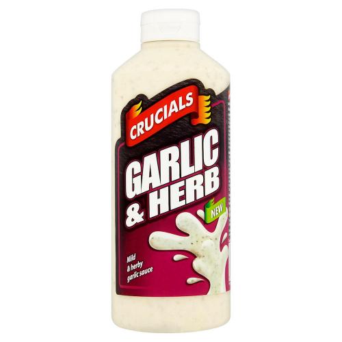 Crucials Garlic & Herb Sauce 545g Coopers Candy