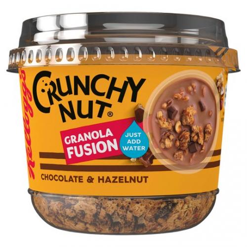 Kelloggs Crunchy Nut Chocolate & Hazelnut Granola Fusion 65g Coopers Candy