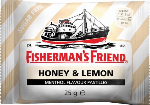 Fishermans Friend Honey & Lemon 25g Coopers Candy