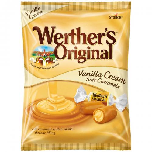 Werthers Original Vanilla Cream Soft Caramels 125g Coopers Candy