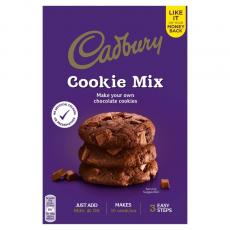 Cadbury Double Chocolate Cookie Mix 265g Coopers Candy