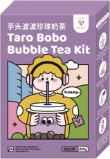 Tokimeki Taro Bobo Bubble Tea Kit 3-pack 255g Coopers Candy