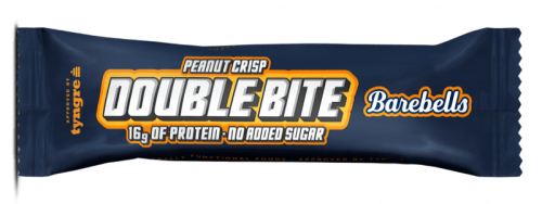 Barebells Protein Bar - Double Bite Peanut Crisp 55g Coopers Candy