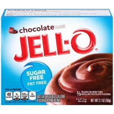 Jello Sugar Free Instant Pudding Chocolate 59g Coopers Candy