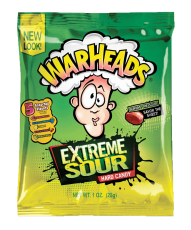 Warheads Extreme Sour Hard Candy 28g x 12st Coopers Candy