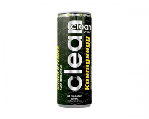 Clean Drink Koenigsegg Citron/Flder 33cl Coopers Candy