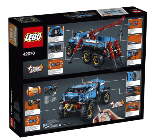 LEGO Technic - Terrnggende 6x6-brgningsbil 42070 Coopers Candy