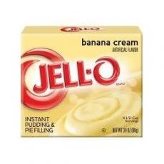 Jello Instant Pudding - Banana Cream 96g Coopers Candy
