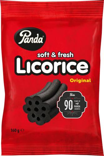 Panda Original Soft & Fresh Liquorice 160g Coopers Candy