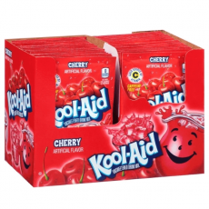 Kool-Aid Soft Drink Mix - Cherry x 48st (hel låda) Coopers Candy
