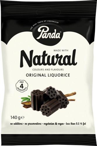 Panda Natural Original Liquorice 140g Coopers Candy