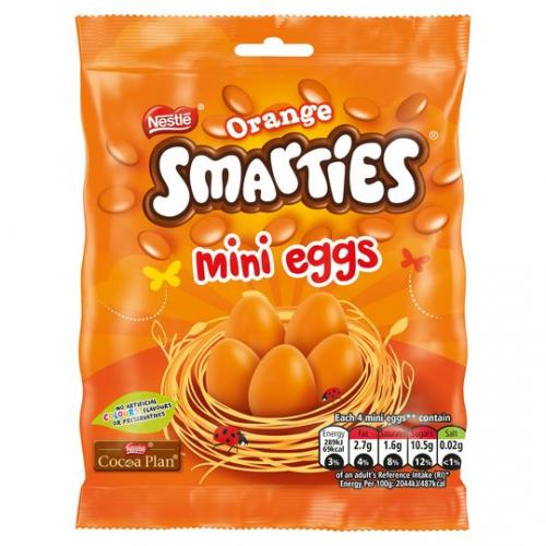 Smarties Orange Mini Eggs 80g Coopers Candy