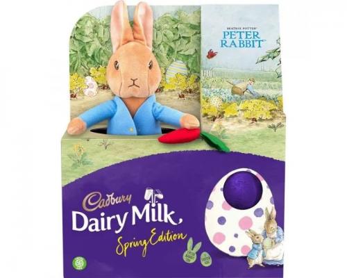 Cadbury Dairy Milk Benjamin Peter Rabbit Toy & Easter Egg 72g (BF: 2022-07-31) Coopers Candy
