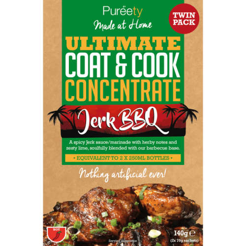 Pureety Coat & Cook Jerk BBQ 140g Coopers Candy