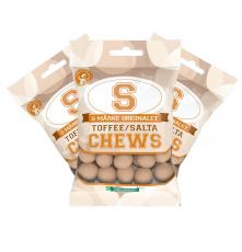 S-märke Chews Toffeesalt 70g x 3st Coopers Candy