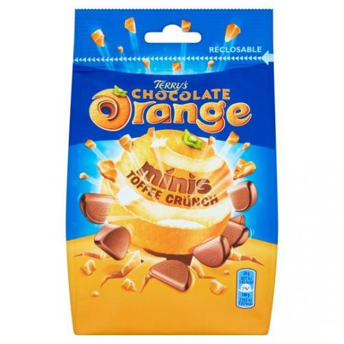 Terrys Chocolate Orange Minis Toffee 125g Coopers Candy
