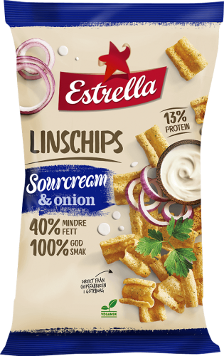Estrella Linschips Sourcream & Onion 110g Coopers Candy