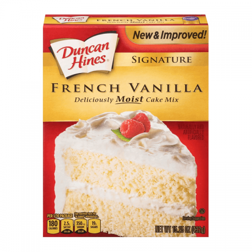 Duncan Hines Signature French Vanilla Cake Mix 432g Coopers Candy