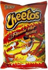 Cheetos Flamin Hot 99gram Coopers Candy