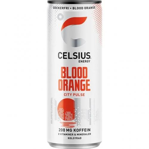Celsius City Pulse Blood Orange 355ml Coopers Candy