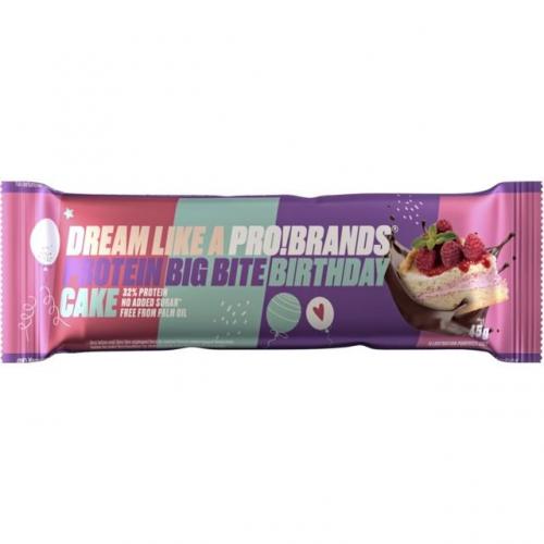 Pro Brands Protein Bar Big Bite Birthday Cake 45g Coopers Candy