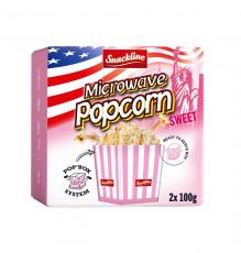 Snackline Microwave Popcorn Sweet 2-Pack 200g Coopers Candy