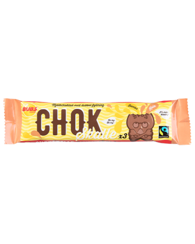 Bubs Chokskalle 3-Pack Banan 51g Coopers Candy